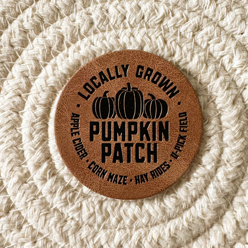 Locally grown pumpkin patch