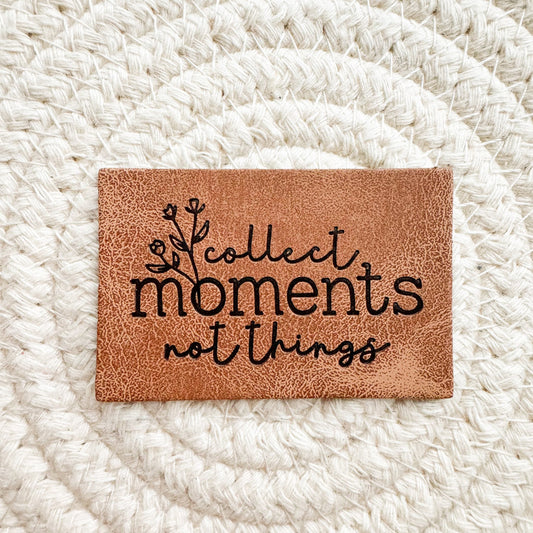 Collect moments not things