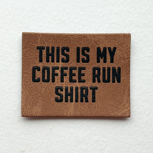 This Is My Coffee Run Shirt