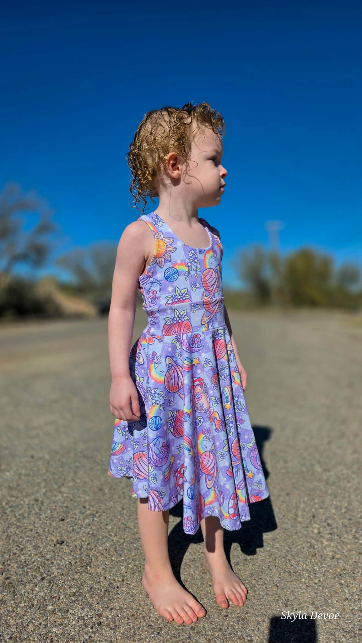 Terra Crop Knee Dress