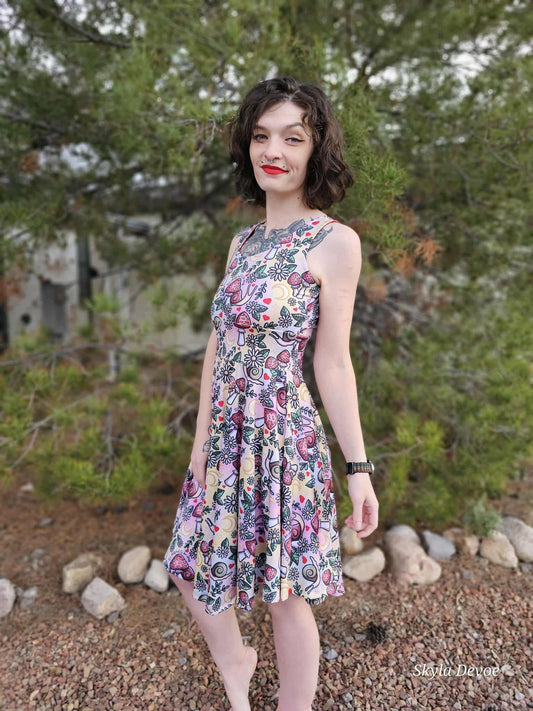 Terra Crop Knee Dress