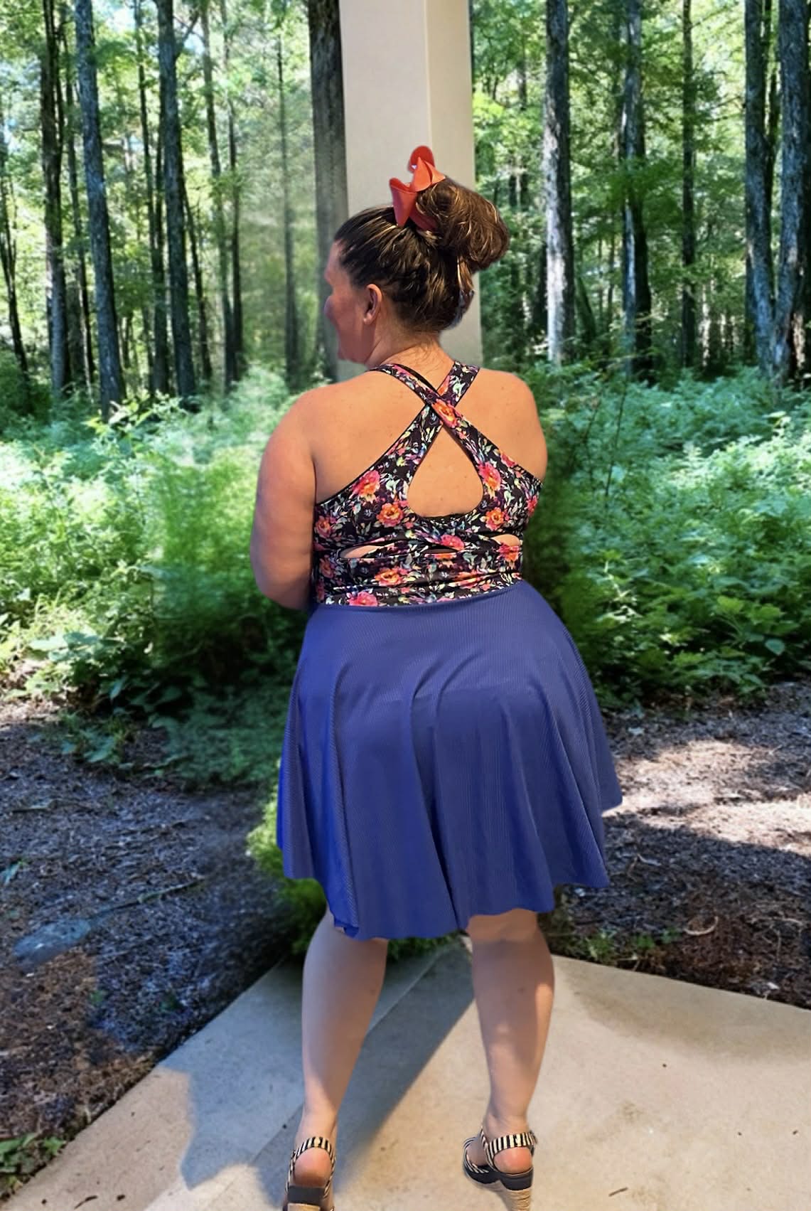 Terra Crop Midi Dress