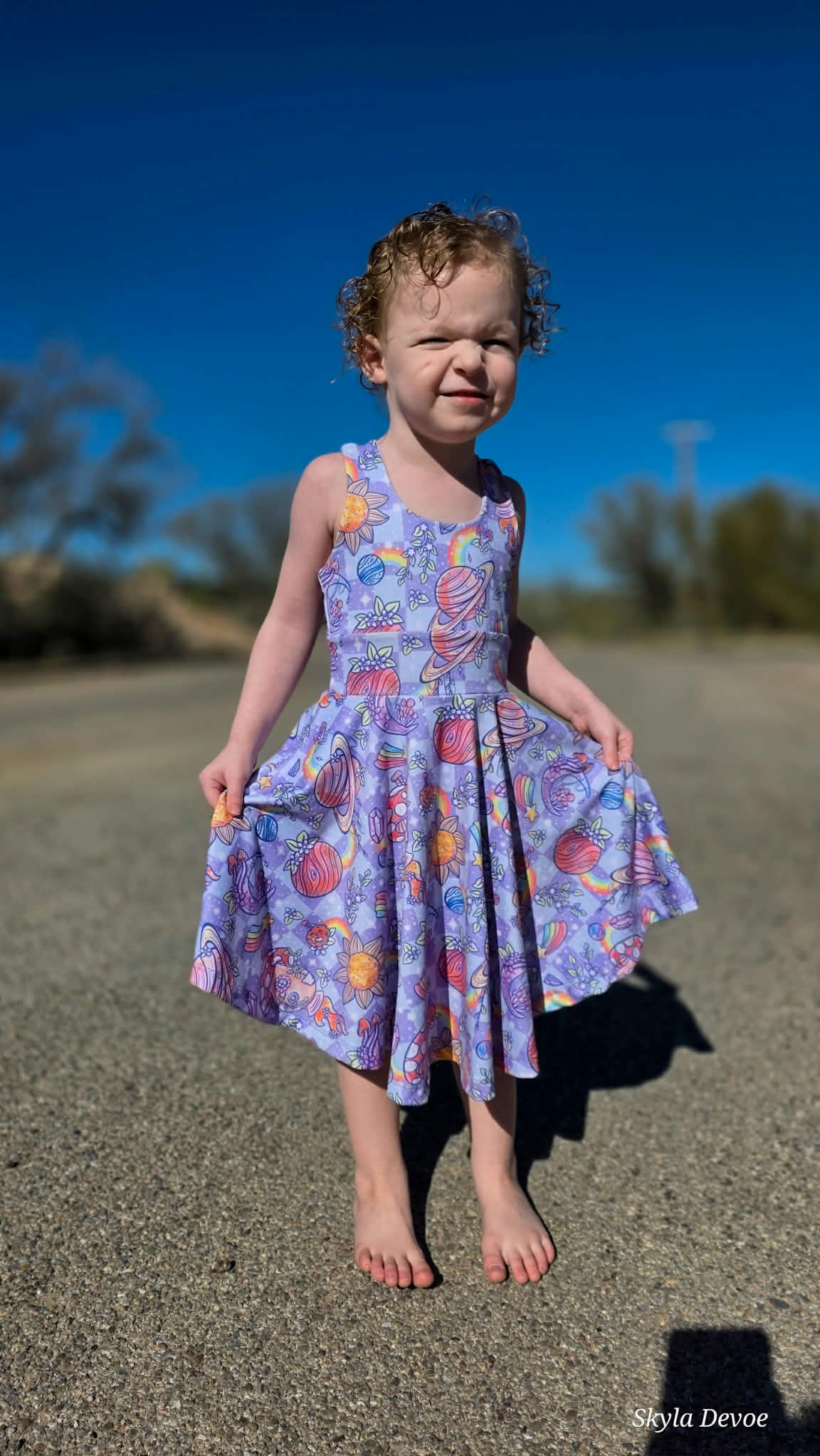 Terra Crop Knee Dress