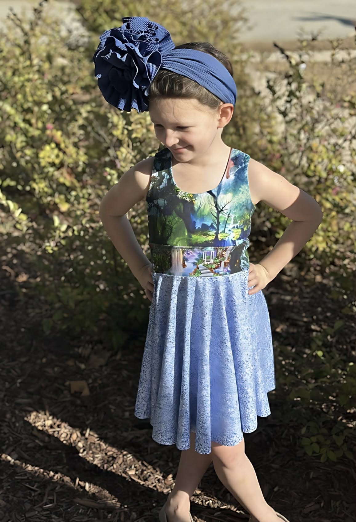 Terra Crop Midi Dress