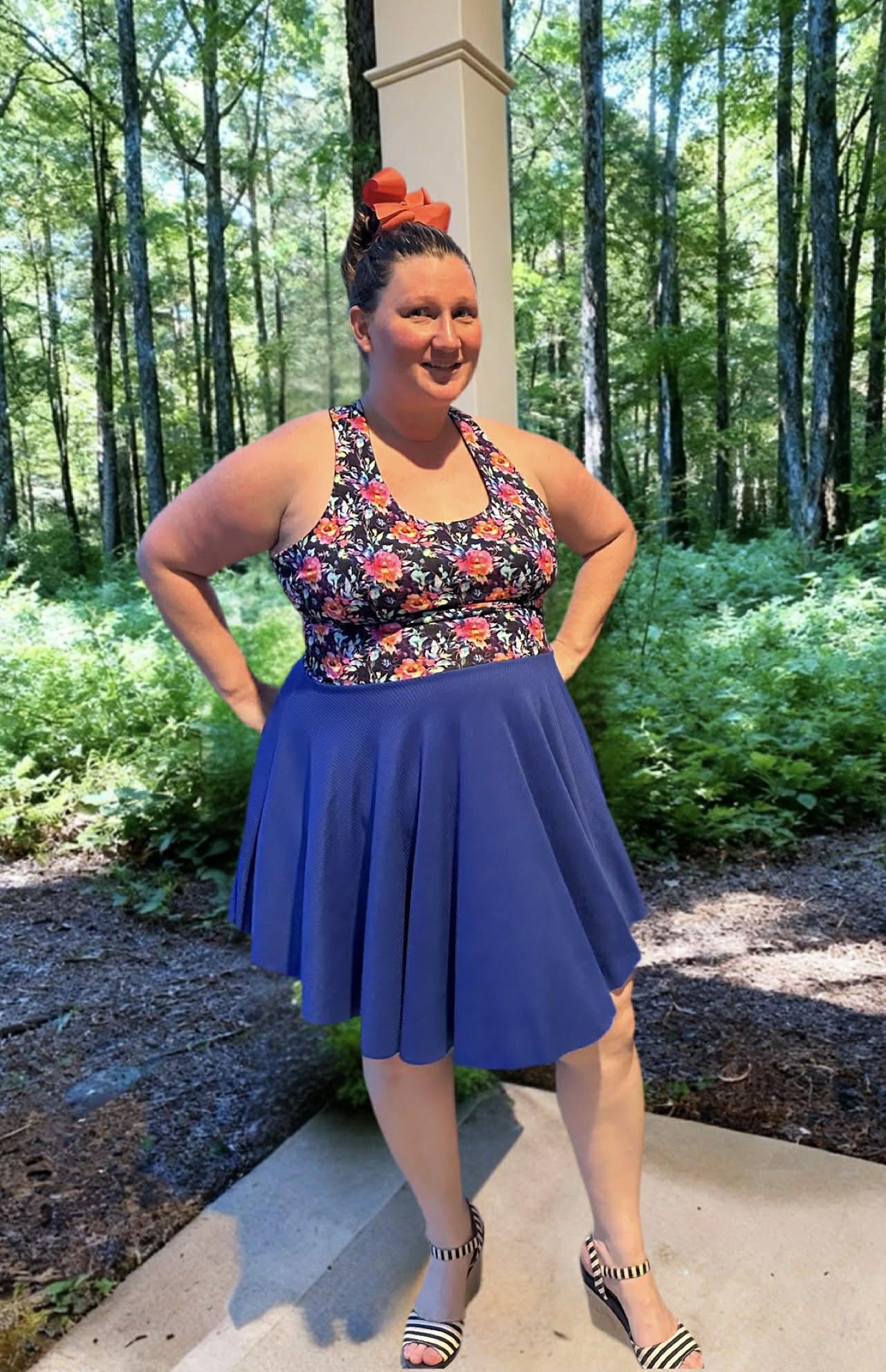 Terra Crop Midi Dress