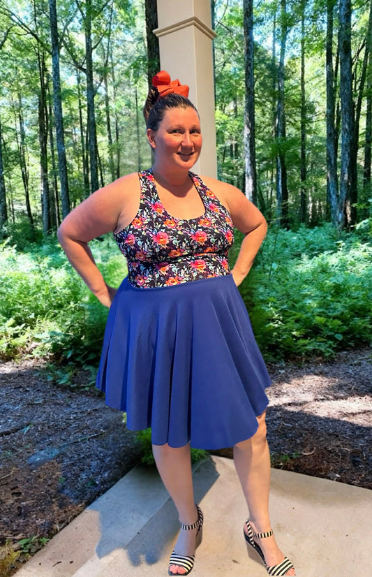 Terra Crop Midi Dress