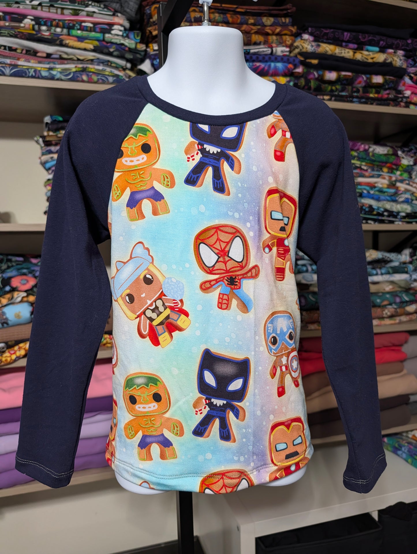 7y Long Sleeve Raglan