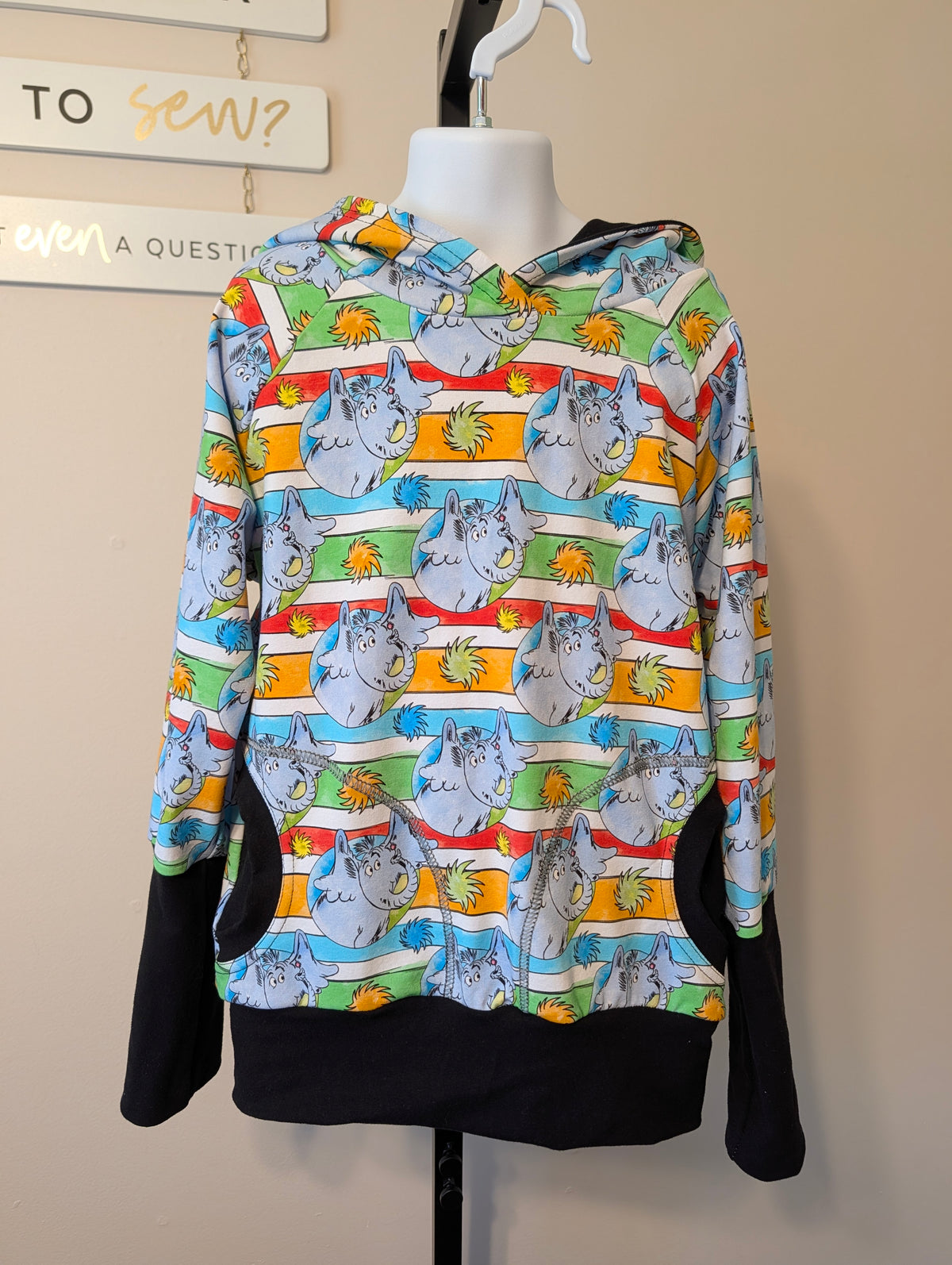 Grow With Me Raglan Hoodie