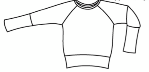 Grow With Me Raglan Sweater