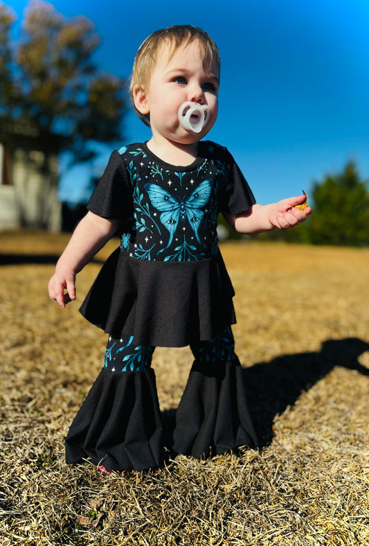 Kids Peplum Shirt (Mystery Print)